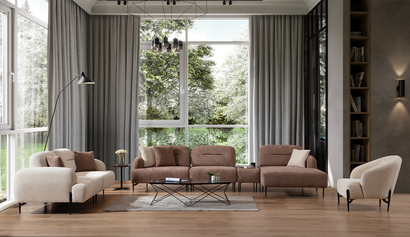 2025 Yılının Popüler Koltuk Takımı Stilleri ve Renkleri